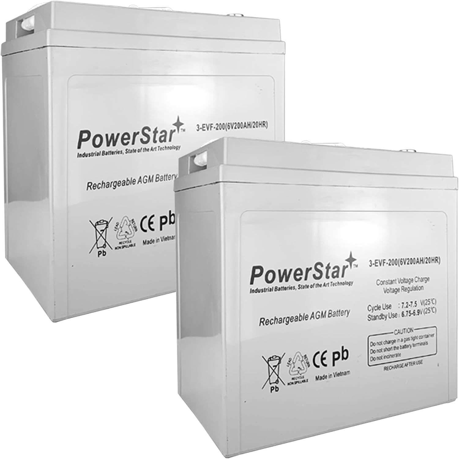 PowerStar GC2 6V 200Ah Deep Cycle